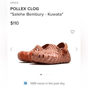 *NWT* Salehe Bembury CROCS